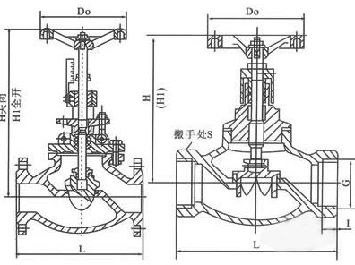 T40H不銹鋼法蘭調(diào)節(jié)閥結(jié)構(gòu)圖- 上海昆煉閥門制造有限公司 T40H不銹鋼法蘭調(diào)節(jié)閥結(jié)構(gòu)圖- 上海昆煉閥門制造有限公司