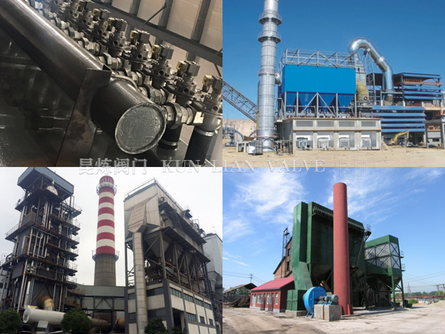 直角法蘭式除塵脈沖閥應用