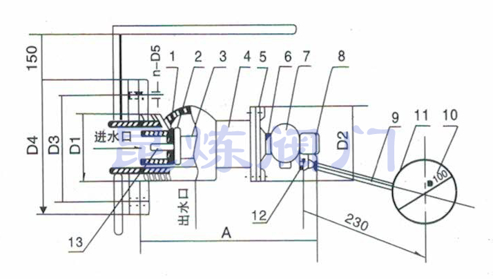 KL-101T內螺紋黃銅浮球閥結構圖- 上海昆煉閥門制造有限公司 KL-101T內螺紋黃銅浮球閥結構圖- 上海昆煉閥門制造有限公司