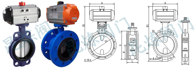 D671X、D641X氣動(dòng)軟密封蝶閥結(jié)構(gòu)圖- 上海昆煉閥門(mén)制造有限公司 D671X、D641X氣動(dòng)軟密封蝶閥結(jié)構(gòu)圖- 上海昆煉閥門(mén)制造有限公司
