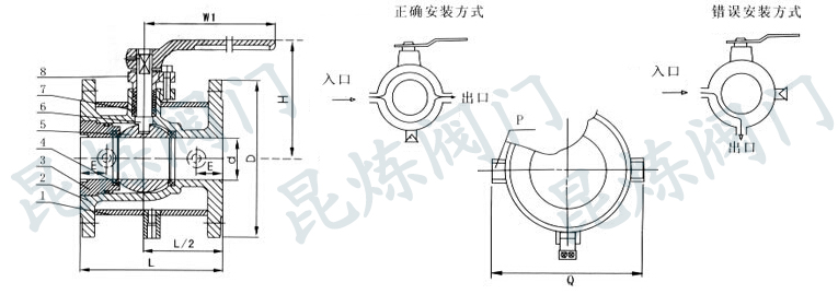 BQ41F夾套保溫球閥結(jié)構(gòu)圖- 上海昆煉閥門制造有限公司 BQ41F夾套保溫球閥結(jié)構(gòu)圖- 上海昆煉閥門制造有限公司