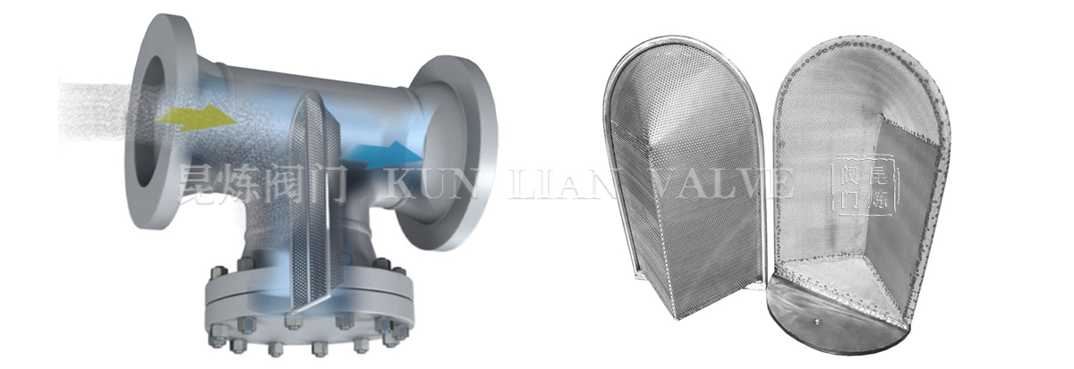 T型過濾器工作原理、濾網(wǎng)、剖面圖 T型過濾器工作原理、濾網(wǎng)、剖面圖